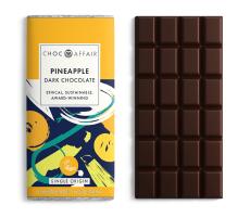 Dark chocolate pineapple